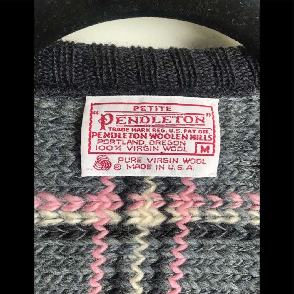 Pendleton Button Up Cardigan P-Medium - image 3